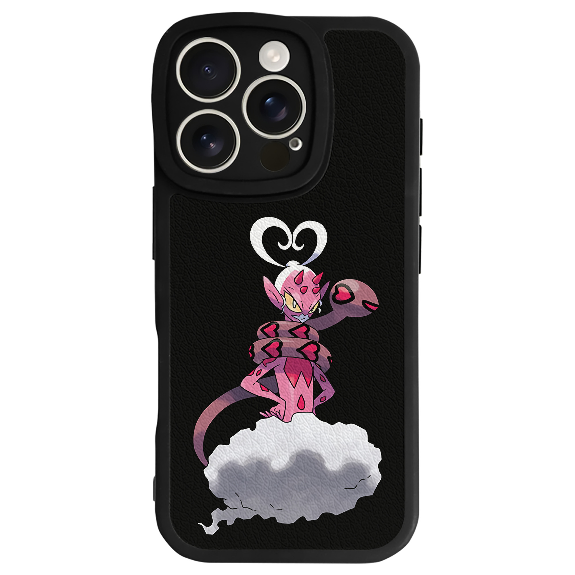 （画像用） ポケットモンスター Pokémon 【iPhone 16シリーズ対応】シリコンスマホケース（レザー調） 材質：シリコン
